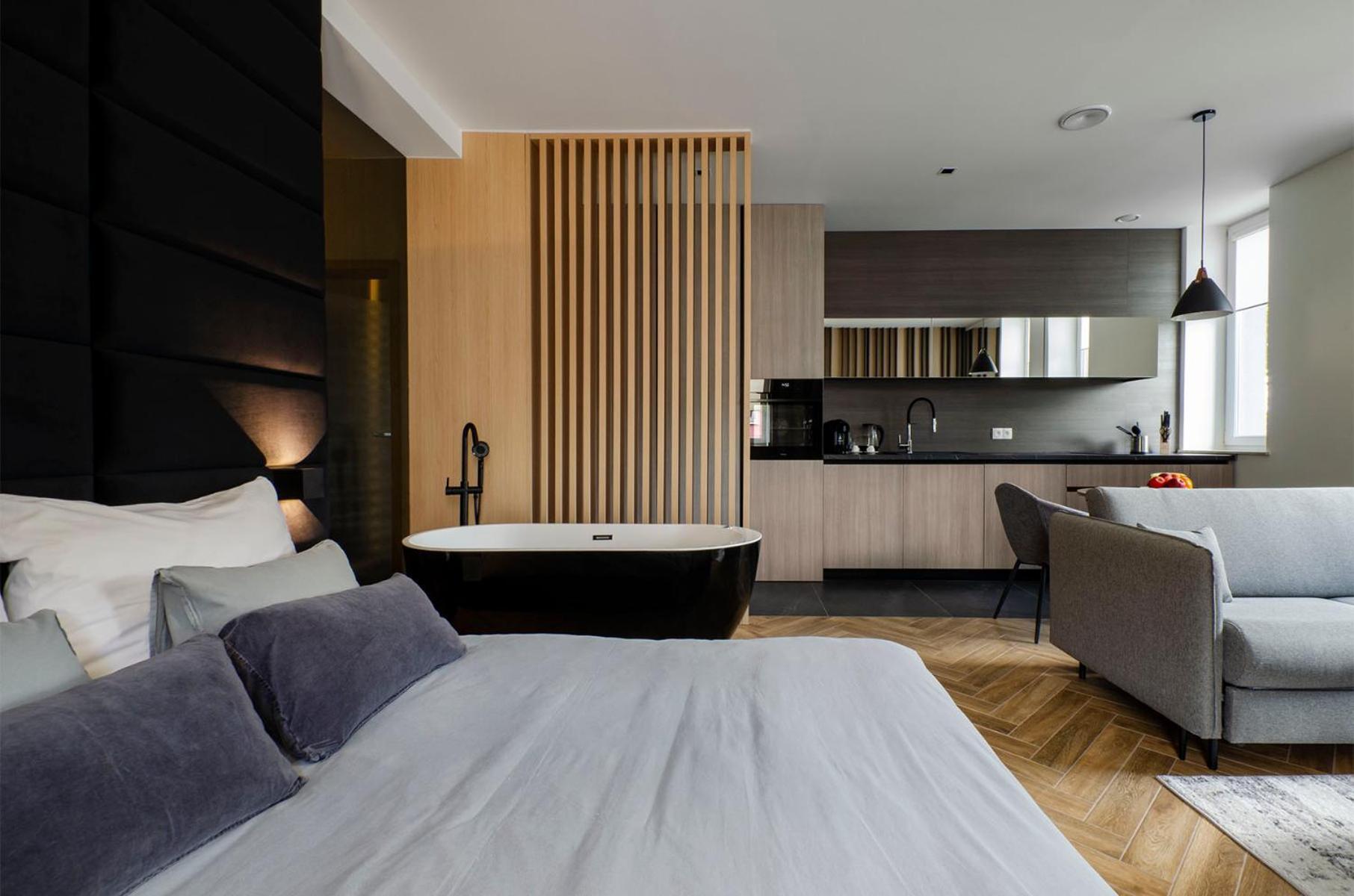 Lupoapartments Z Jacuzzi Pole Dance Leczycka 29 Klimatyzacja Parking Dostep Na Kod وودج الغرفة الصورة